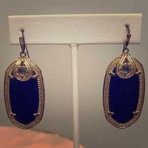 Kendra Scott Black Dani Drop Earrings